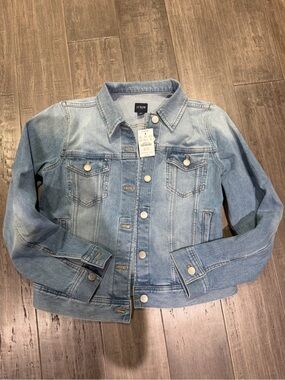 J. Crew Light Wash Denim Jacket